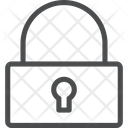 پیش‌نمایش فایل lock-2102 از پک آیکن خطی iOS Edge
