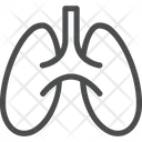 پیش‌نمایش فایل lungs-159 از پک آیکن خطی iOS Edge