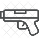 پیش‌نمایش فایل gun-210 از پک آیکن خطی iOS Edge