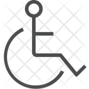 پیش‌نمایش فایل handicap-symbol-2 از پک آیکن خطی iOS Edge