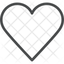پیش‌نمایش فایل heart-1972 از پک آیکن خطی iOS Edge