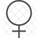 پیش‌نمایش فایل female-symbol-2 از پک آیکن خطی iOS Edge