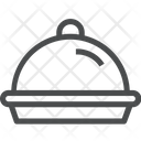پیش‌نمایش فایل dinner-platter-1 از پک آیکن خطی iOS Edge