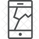 پیش‌نمایش فایل broken-screen-1 از پک آیکن خطی iOS Edge