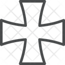 پیش‌نمایش فایل celtic-cross-3 از پک آیکن خطی iOS Edge