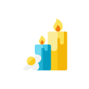 پیش‌نمایش فایل candles-97 از پک آیکون های رایگان کامیلون
