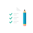 پیش‌نمایش فایل checklist-380 از پک آیکون های رایگان کامیلون