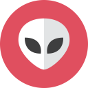 پیش‌نمایش فایل alien-98 از پک آیکون های رایگان کامیلون