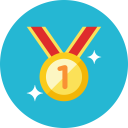 پیش‌نمایش فایل medal-870 از پک آیکون های رایگان کامیلون