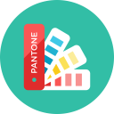 پیش‌نمایش فایل pantone-1 از پک آیکون های رایگان کامیلون