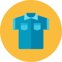 پیش‌نمایش فایل shirt-522 از پک آیکون های رایگان کامیلون