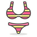 پیش‌نمایش فایل bikini-164 از پک 100 ایموجی رایگان