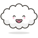 پیش‌نمایش فایل cloud-3524 از پک 100 ایموجی رایگان