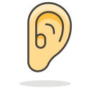 پیش‌نمایش فایل ear-57 از پک 100 ایموجی رایگان