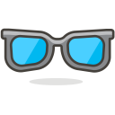 پیش‌نمایش فایل glasses-274 از پک 100 ایموجی رایگان
