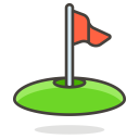 پیش‌نمایش فایل golf-363 از پک 100 ایموجی رایگان