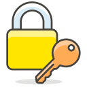 پیش‌نمایش فایل lock-1285 از پک 100 ایموجی رایگان