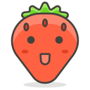 پیش‌نمایش فایل strawberry-167 از پک 100 ایموجی رایگان