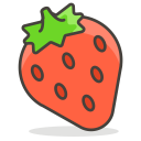 پیش‌نمایش فایل strawberry-168 از پک 100 ایموجی رایگان