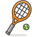 پیش‌نمایش فایل tennis-213 از پک 100 ایموجی رایگان