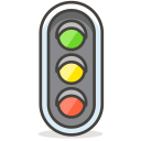 پیش‌نمایش فایل traffic-279 از پک 100 ایموجی رایگان