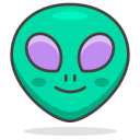 پیش‌نمایش فایل alien-99 از پک ایموجی رایگان و بامزه