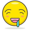 پیش‌نمایش فایل drooling از پک ایموجی رایگان و بامزه
