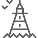 پیش‌نمایش فایل lighthouse-47 از پک آیکون EGO - آوت لاین