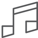 پیش‌نمایش فایل music-839 از پک آیکون EGO - آوت لاین
