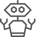 پیش‌نمایش فایل robot-104 از پک آیکون EGO - آوت لاین