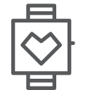 پیش‌نمایش فایل smartwatch-67 از پک آیکون EGO - آوت لاین