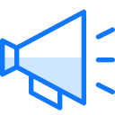 پیش‌نمایش فایل megaphone-259 از پک آیکون EGO - دو رنگ
