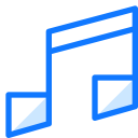 پیش‌نمایش فایل music-840 از پک آیکون EGO - دو رنگ
