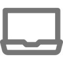 پیش‌نمایش فایل laptop-838 از پک بسته آیکون رایگان نوا - خطی