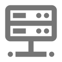 پیش‌نمایش فایل server-402 از پک بسته آیکون رایگان نوا - خطی