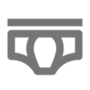 پیش‌نمایش فایل underwear-64 از پک بسته آیکون رایگان نوا - خطی