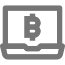 پیش‌نمایش فایل bitcoin-187 از پک بسته آیکون رایگان نوا - خطی