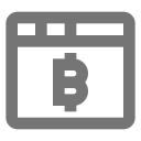 پیش‌نمایش فایل bitcoin-189 از پک بسته آیکون رایگان نوا - خطی