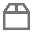 پیش‌نمایش فایل box-512 از پک بسته آیکون رایگان نوا - خطی