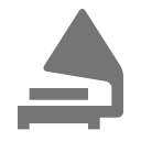 پیش‌نمایش فایل gramophone-24 از پک بسته آیکون رایگان نوا - توپر