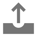 پیش‌نمایش فایل outbox-25 از پک بسته آیکون رایگان نوا - توپر