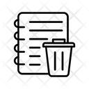 پیش‌نمایش فایل delete-notes-5868835 از پک یادداشت‌ها و وظیفه
