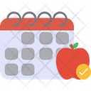 پیش‌نمایش فایل schedule-6303884 از پک غذای سالم