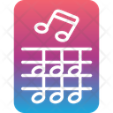 پیش‌نمایش فایل music-score-8262972 از پک ابزارهای خلاق