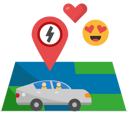پیش‌نمایش فایل electric-charging-station-location-on-map-6070497 از پک ماشین‌های برقی