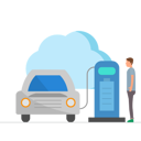 پیش‌نمایش فایل man-changing-electric-car-on-power-station-6070486 از پک ماشین‌های برقی