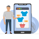 پیش‌نمایش فایل online-shopping-app-6221057 از پک اینترنت اشیا