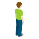 پیش‌نمایش فایل kid-13 از پک آیکون های پایه شهر - مردم