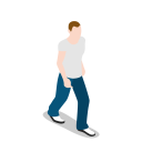 پیش‌نمایش فایل man-772 از پک آیکون های پایه شهر - مردم