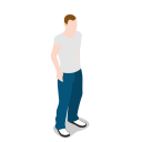 پیش‌نمایش فایل man-774 از پک آیکون های پایه شهر - مردم